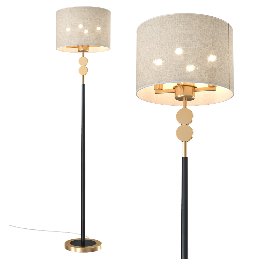 FAVOURITE - Floor lamp Roshe 2624-4F 3D Model