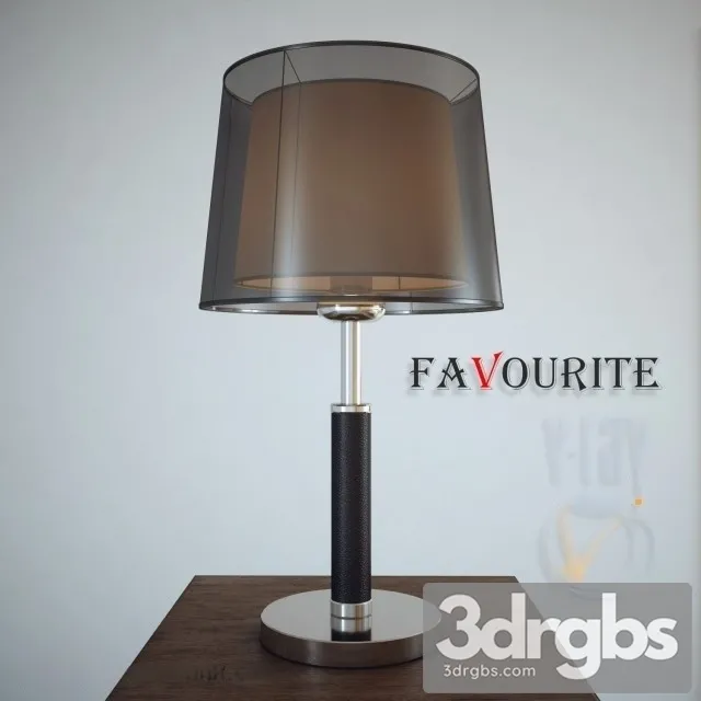 Favourite Odd Table Lamp 3D Model Free