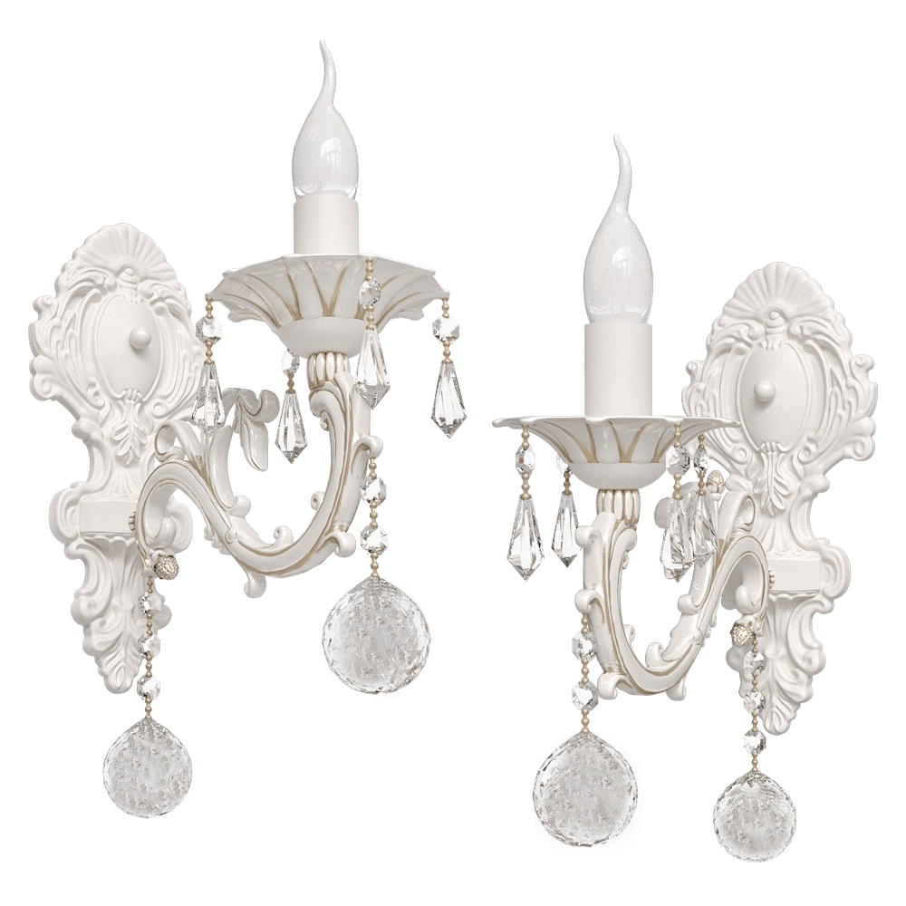 FAVOURITE - Wall lamp Gesso 1308-1W 3D Model