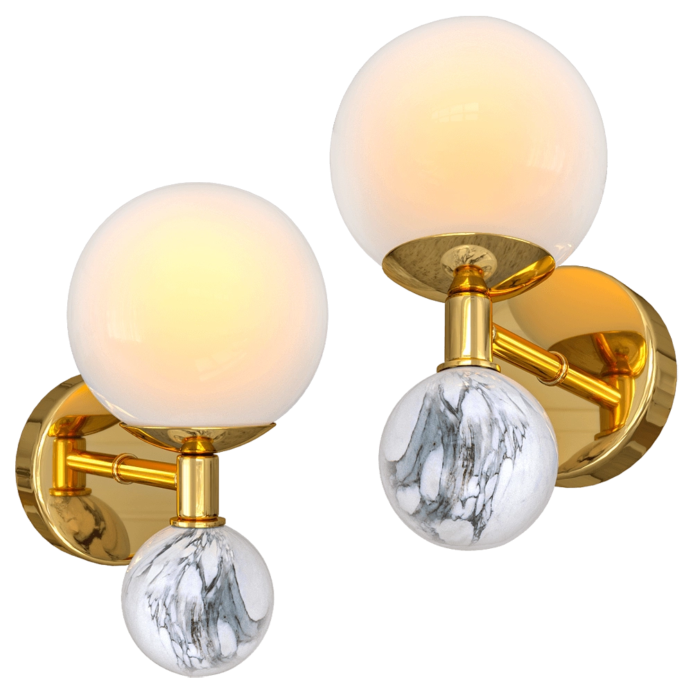 FAVOURITE - Wall lamp Sangamarmer 3010-1W 3D Model