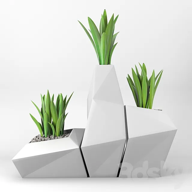 Faz Planters by Vondom 3DModel