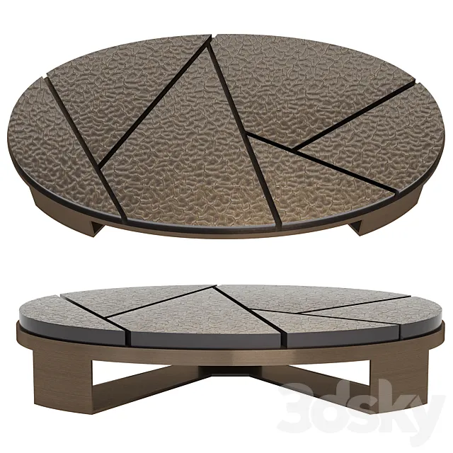 FBC London - Aurora Large Coffee Table 3DModel