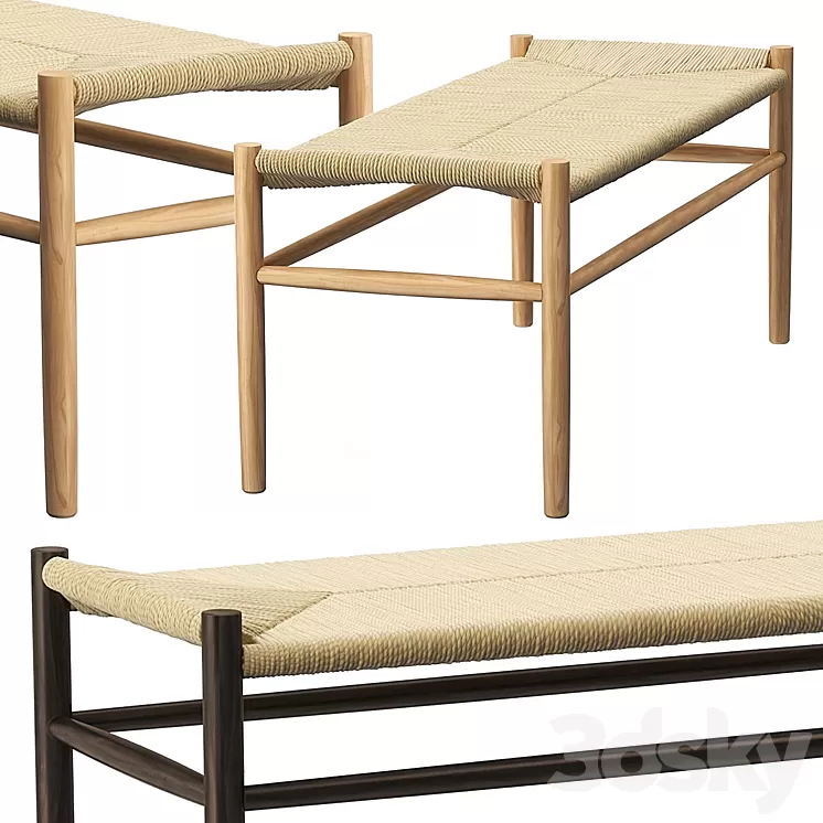 FDB J83B bench 3D Model