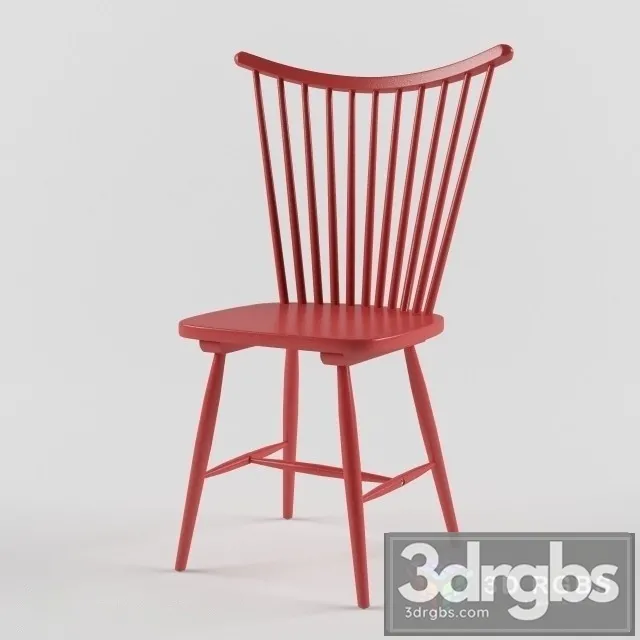 FDB Mobler J46 Chair 3D Model Free