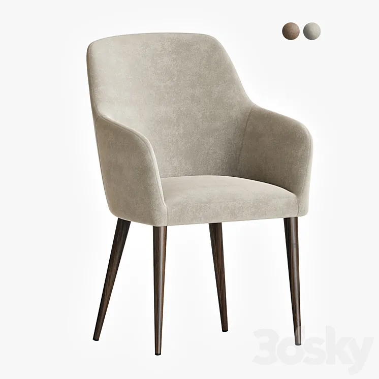 Feast Bard Dining Chair Article 3D Model Free