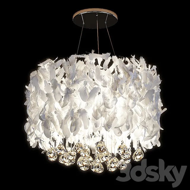 feather light 3D Model