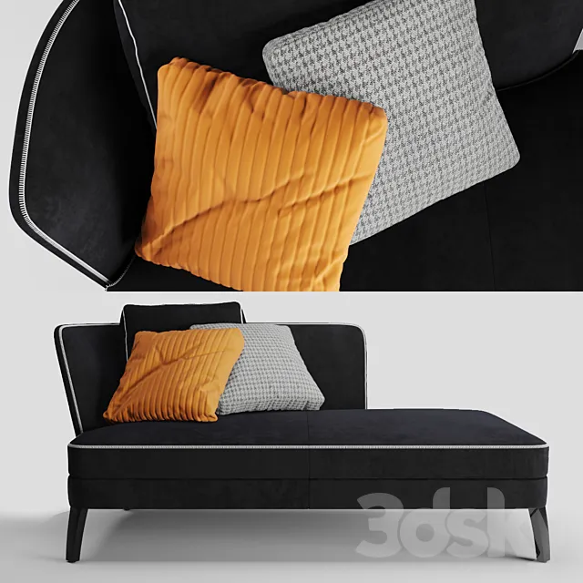 Febo Chaise B & B Italia 3D Model