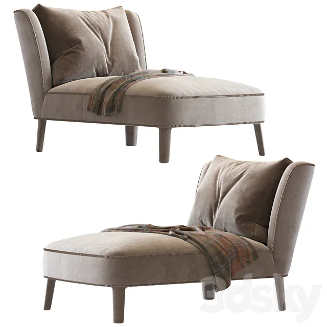 Febo chaise longue maxalto 3D Model