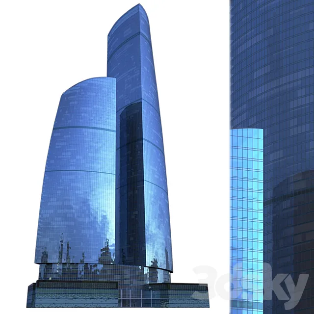 Federation Tower" 3D Model