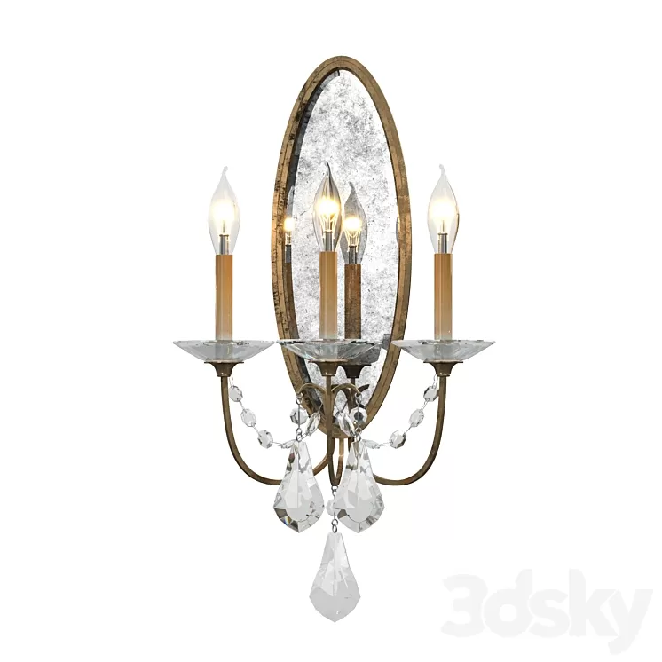 FEISS VALENTINA FE-VALENTINA-W3 wall lamp 3D Model Free