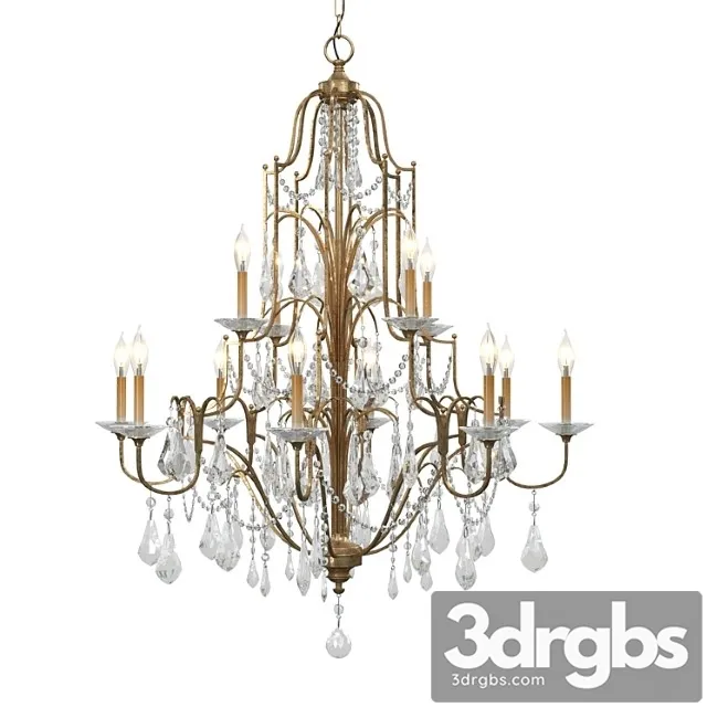 Feiss Valentina Fe Valentina12lt Chandlier 3D Model Free
