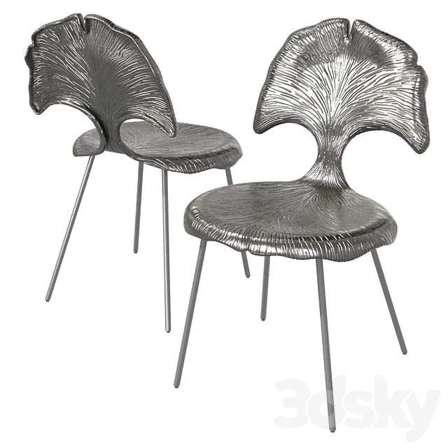 Felicity Metal Chair Bernhardt Interiors 3DModel