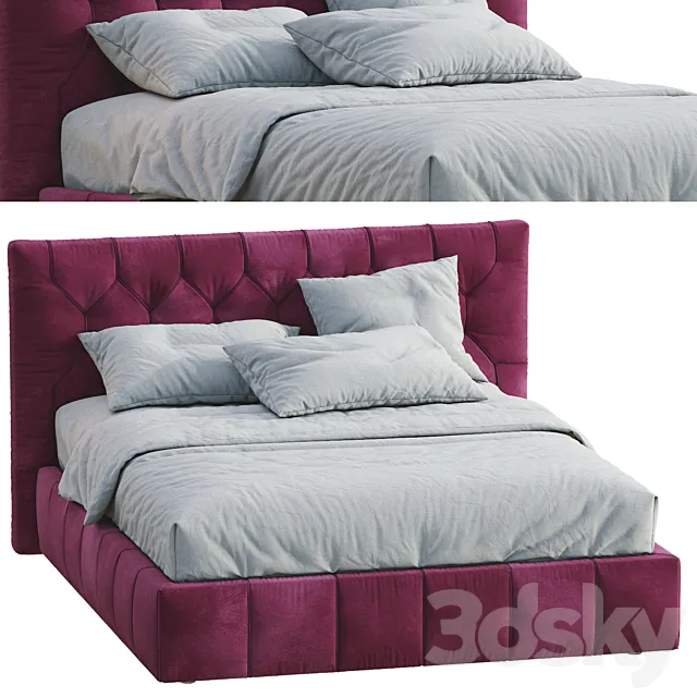 Felis Bed HAMILTON 3D Model