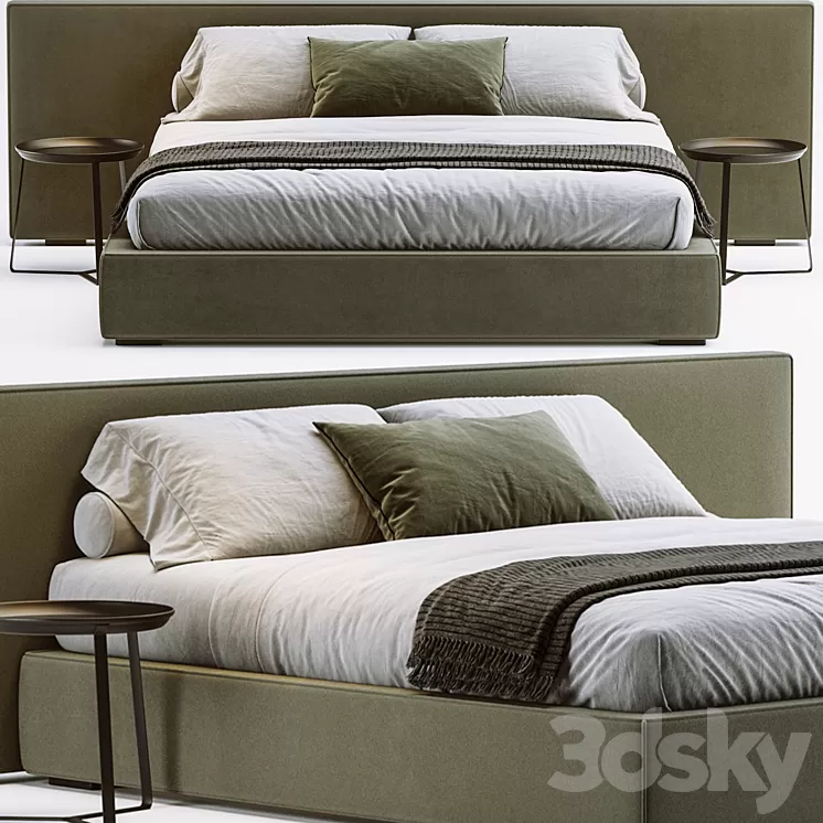 Felis Bowie Bed 3D Model Free