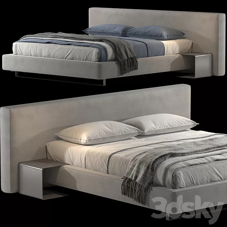 Felis Bowie bed 3D Model Free