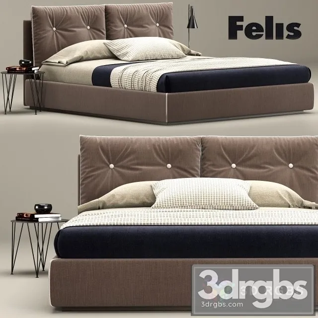 Felis Scotty Bed 3D Model Free