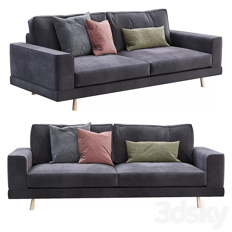 Felis Sofa ASPEN 3D Model