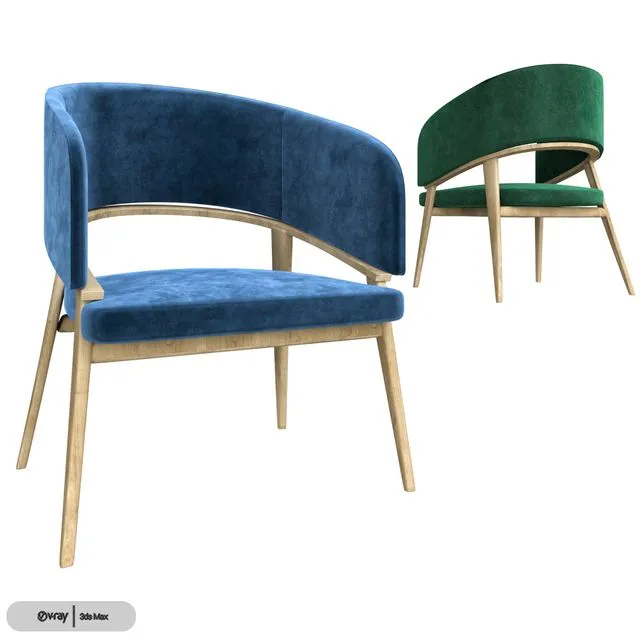 Fenabel Tagada Chair 3D Model