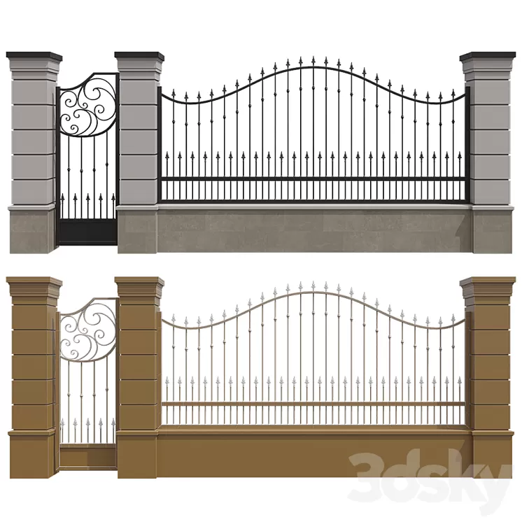 Fence 3D Model