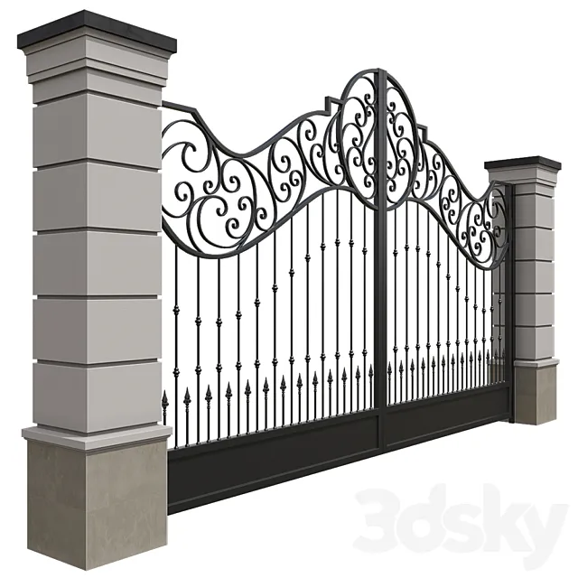 Fence 3D Model