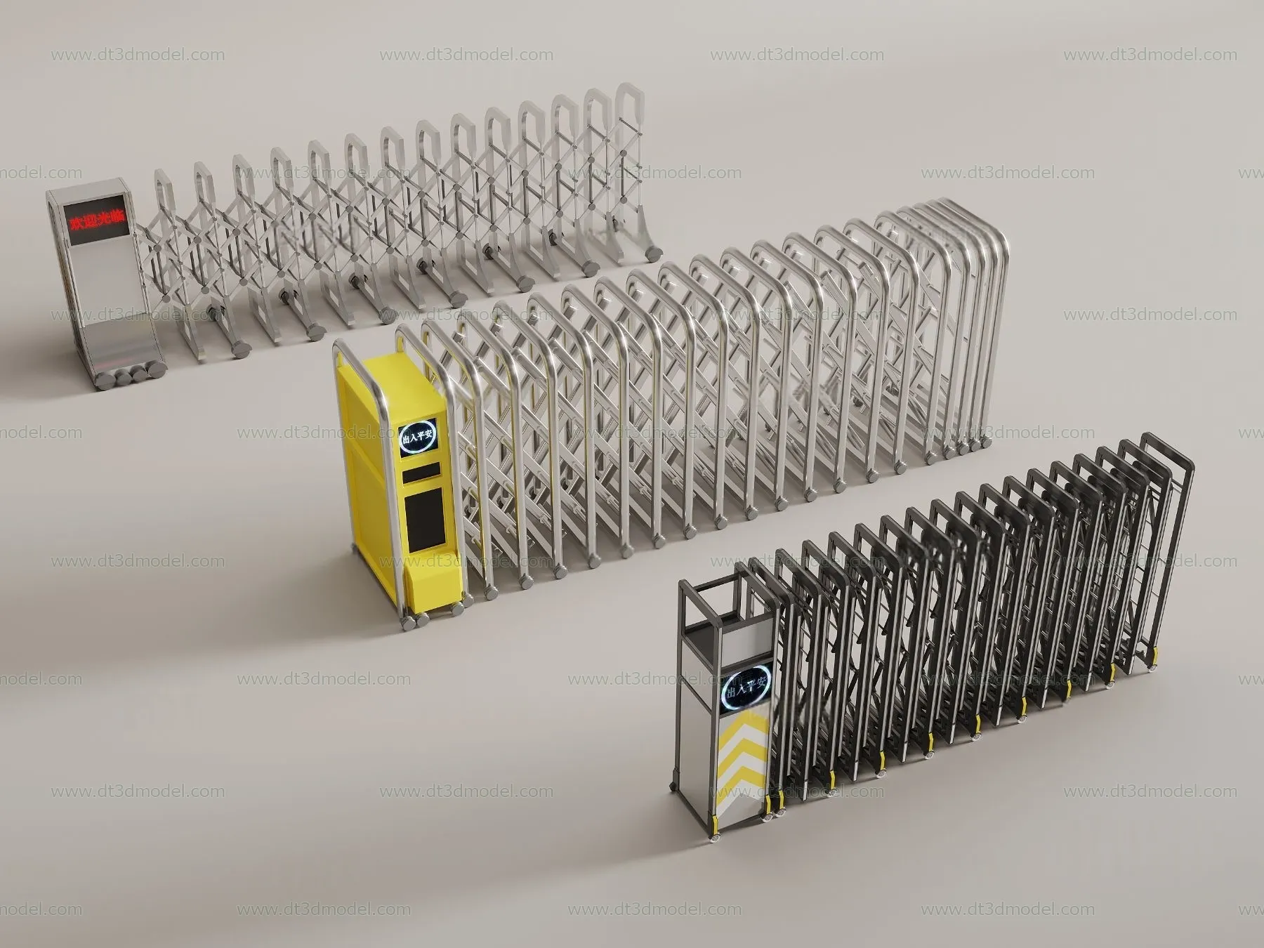 Fence 3D Models for Free Download - Architecture Fence - 050 - VRAY Render