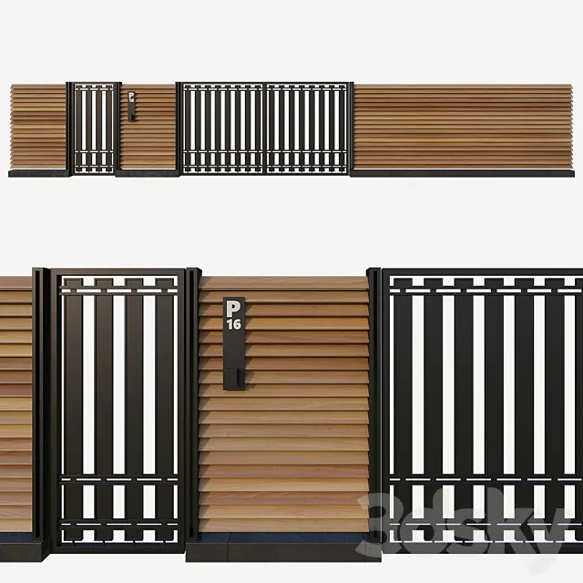 Fence 3DModel