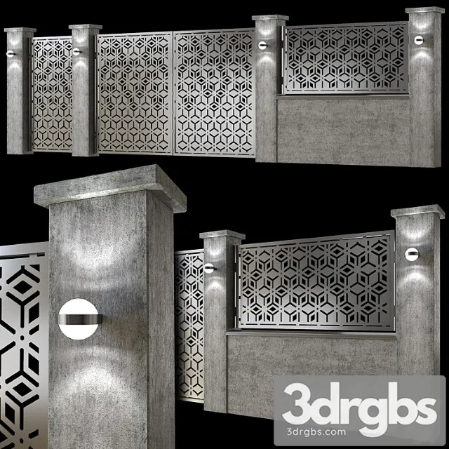 Fence Modern 02 Free Download