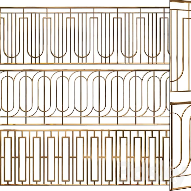 Fence set 03 3DModel
