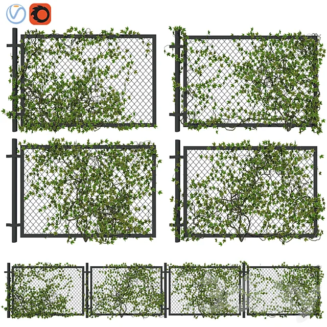 Fence with ivy v1 Free Download
