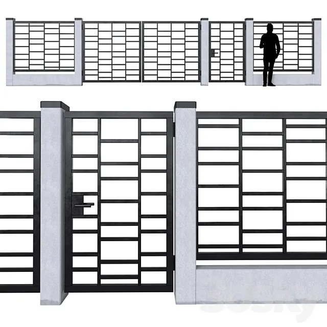 Fence_08 3DModel