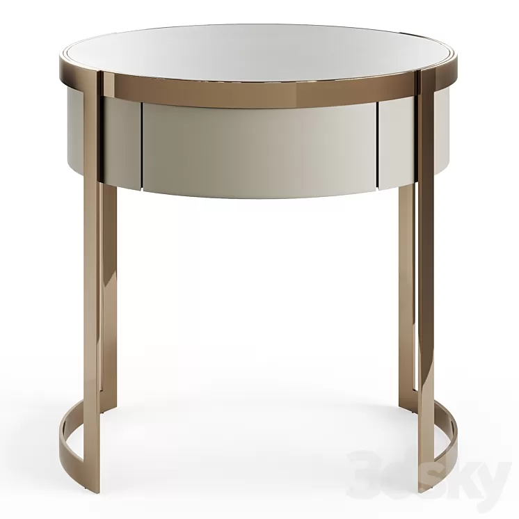 Fendi Casa Anya Bedside 3D Model Free