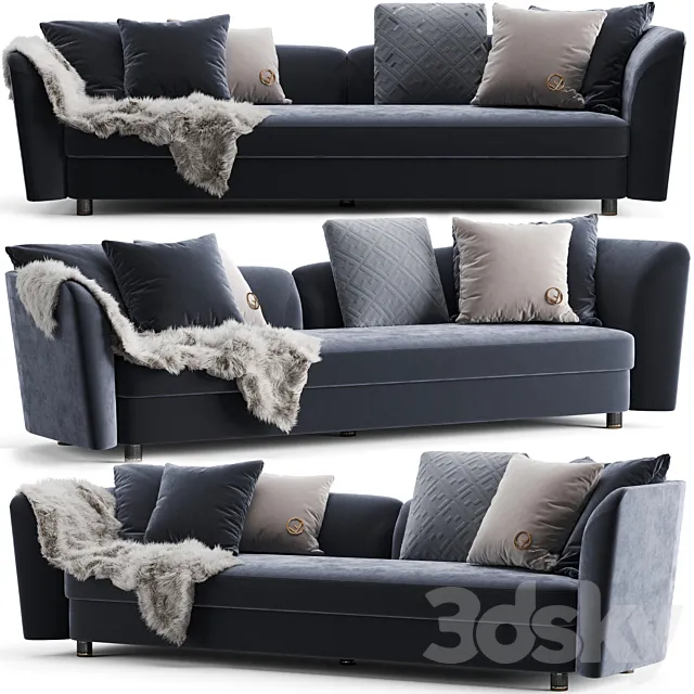 Fendi Casa Ceasar Sofa 3DModel