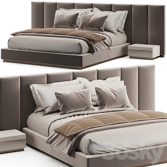 Fendi Casa Delano Bed 3DModel