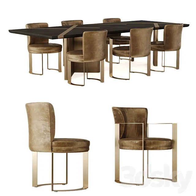 Fendi Casa Dinning Set Free Download