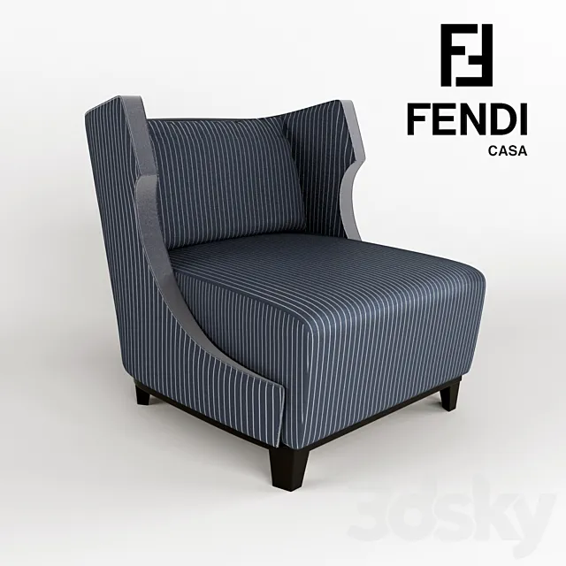 Fendi Casa Dorchester 3D Model