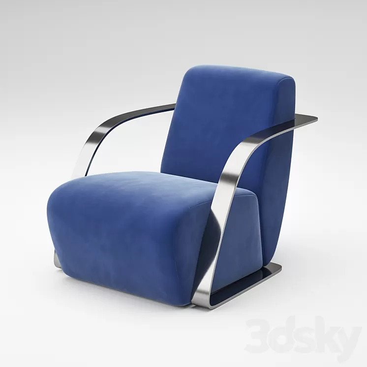 Fendi Casa Gilda armchair 3D Model