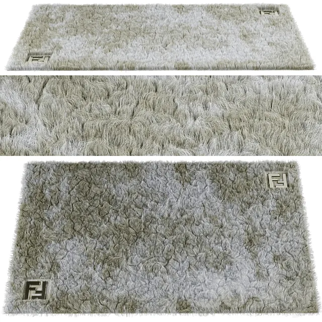 FENDI CASA INDIA COLLECTION RUG 3DModel