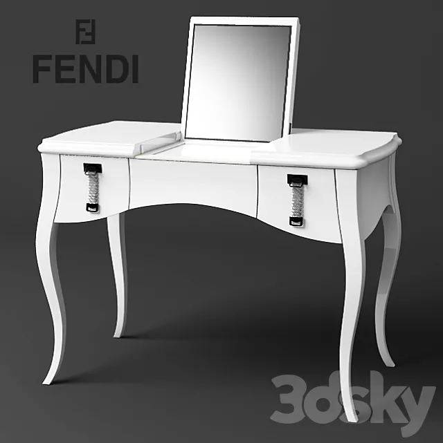 Fendi Casa Lady Desk 3DModel