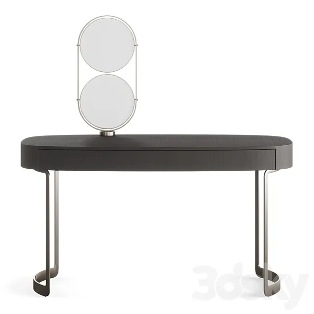 FENDI CASA MOONLIGHT LADY DESK (Charcoal Fiddleback Sycamore) Free Download