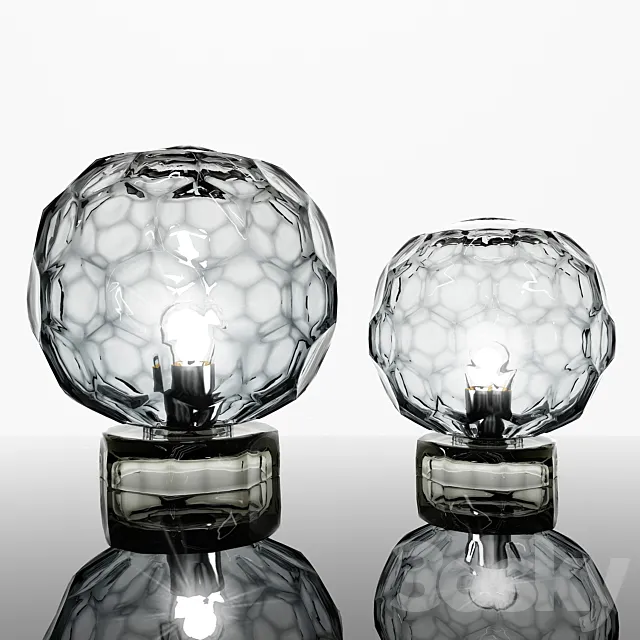 fendi casa murano lights diamante 3D Model