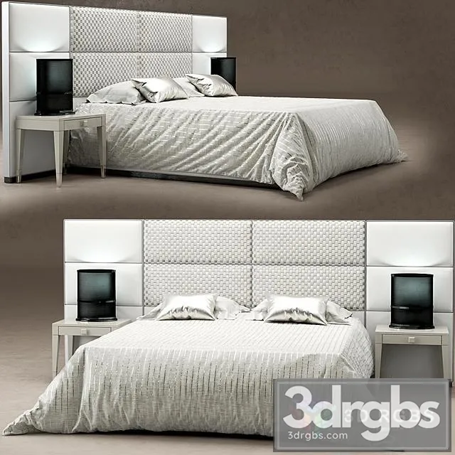 Fendi Casa Regent Bed 3D Model Free