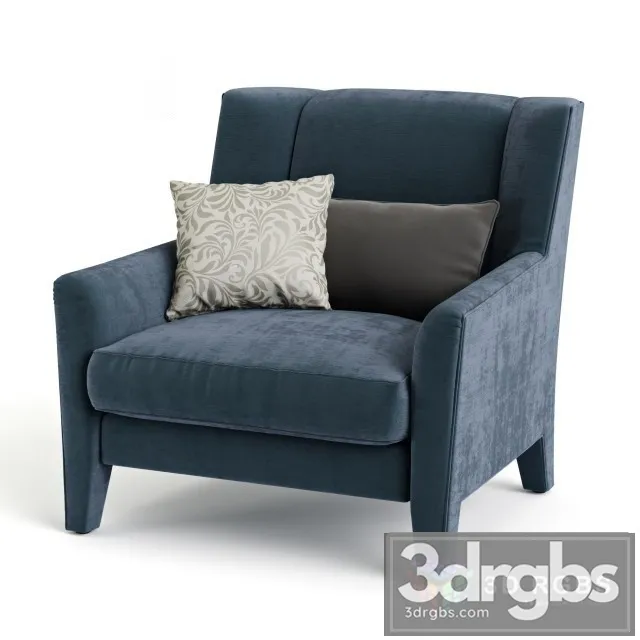 Fendi Laetitia Armchair 3D Model Free