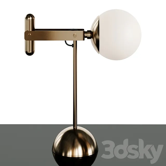 Fendi Lux Table Lamp 3DModel