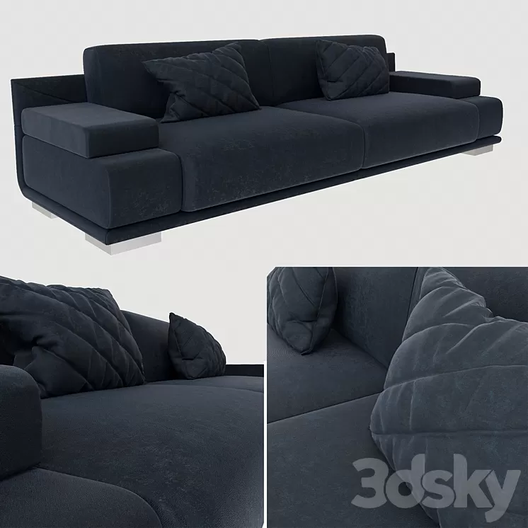 fendi sofa artu 3D Model