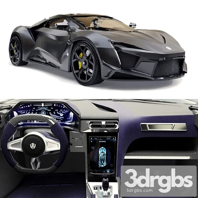 Fenyr Supersport Wmotors 3D Model Free