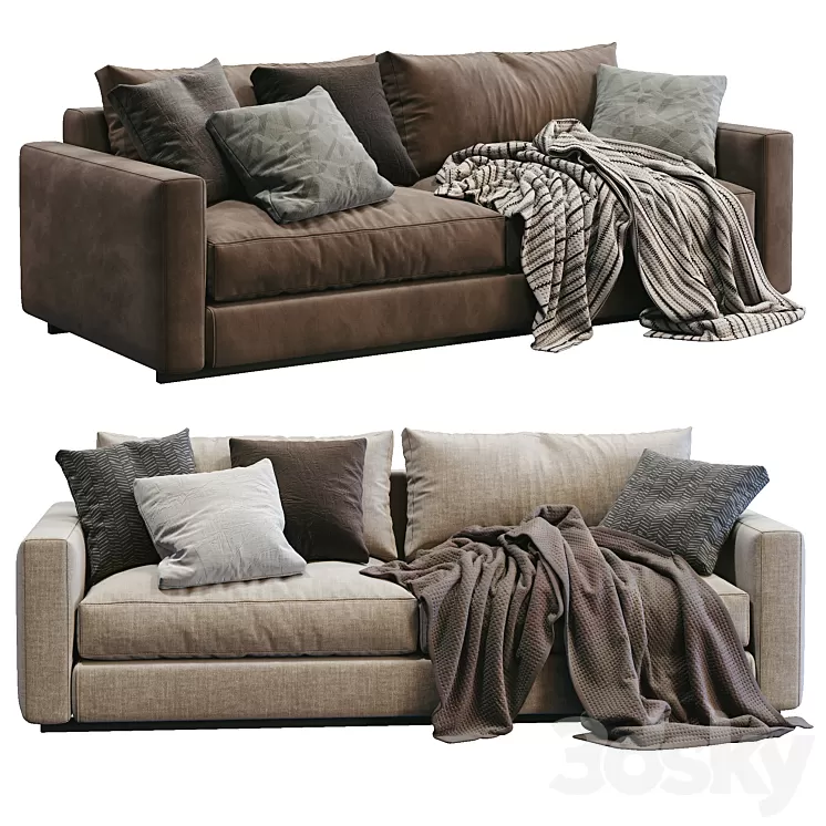 Ferlea Sofa Simple (2 color version)