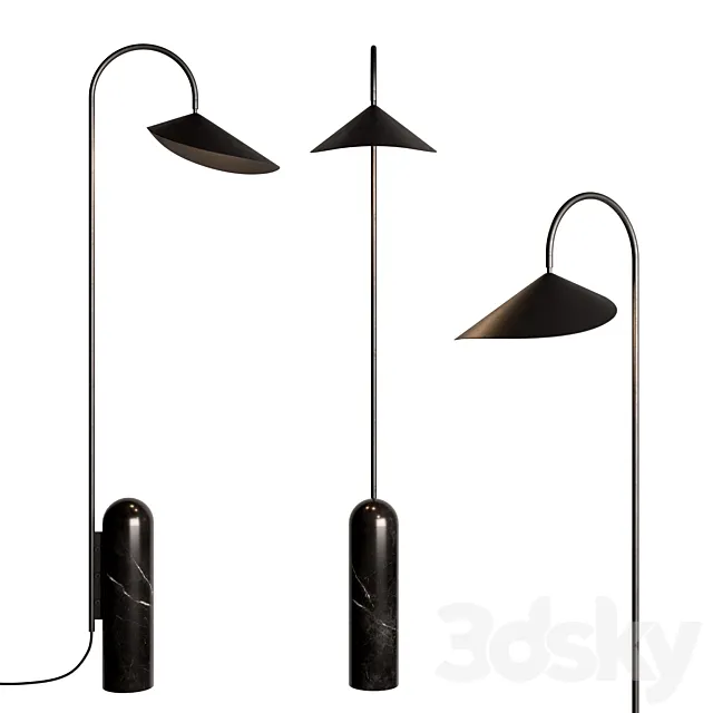 Ferm Living Arum Floor Lamp 3D Model