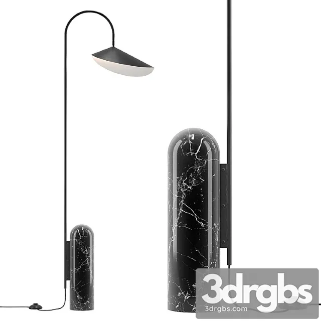 Ferm living - arum floor lamp 3D Model Free