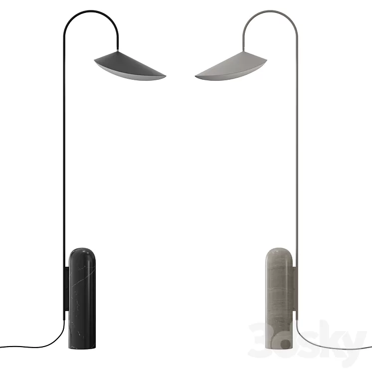 Ferm LIVING - Arum Floor Lamp 3D Model