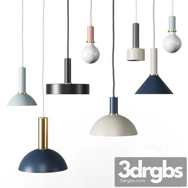 Ferm Living Collect Lighting 3D Model Free